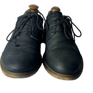 John Fluevog Shoes Men's Size 10 Grant Derby Leather Dress Casual CapToe Lined